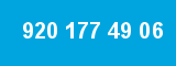 920 177 49 06 920 177 49 06